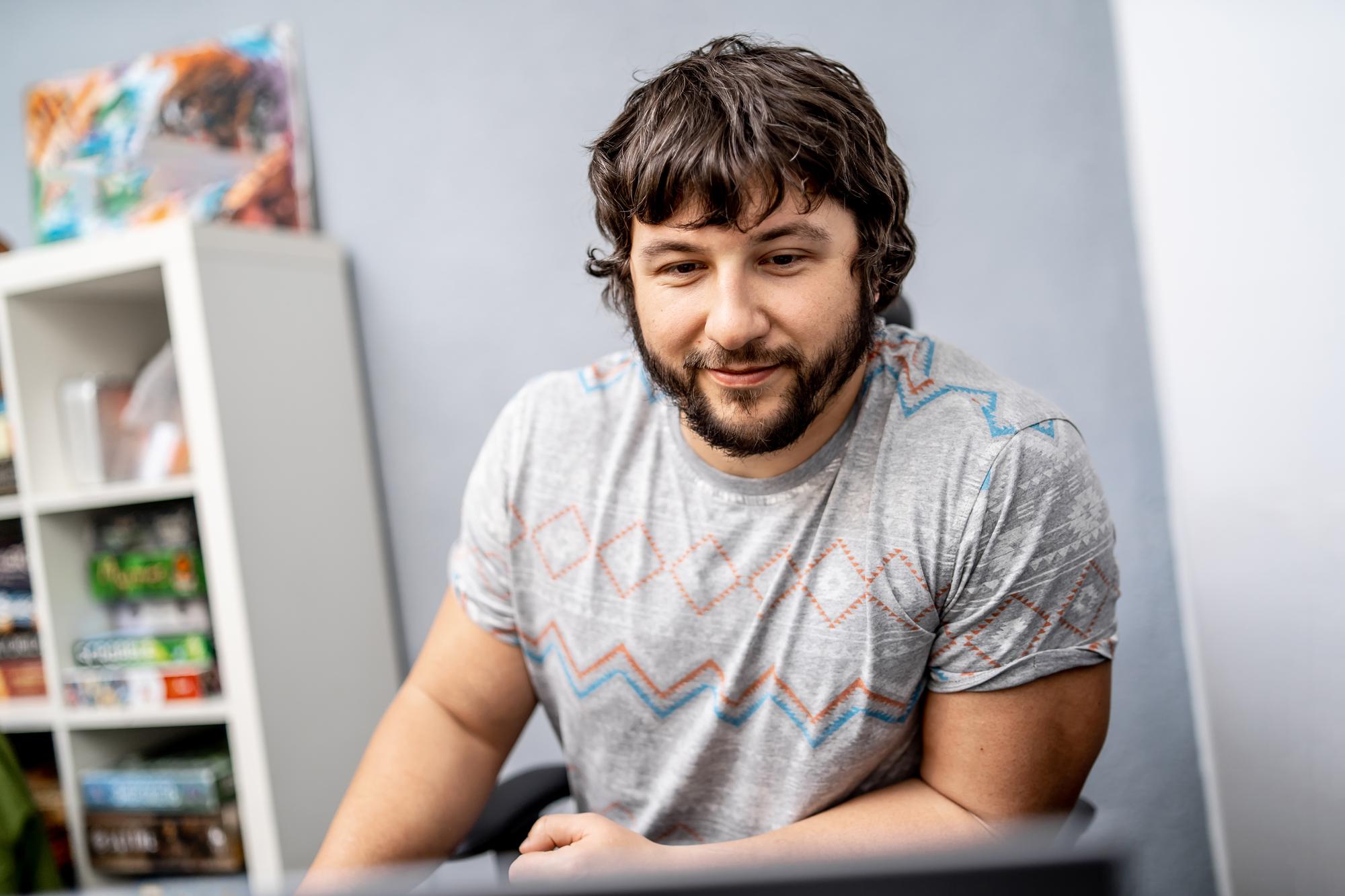 Portrait of designer mentor