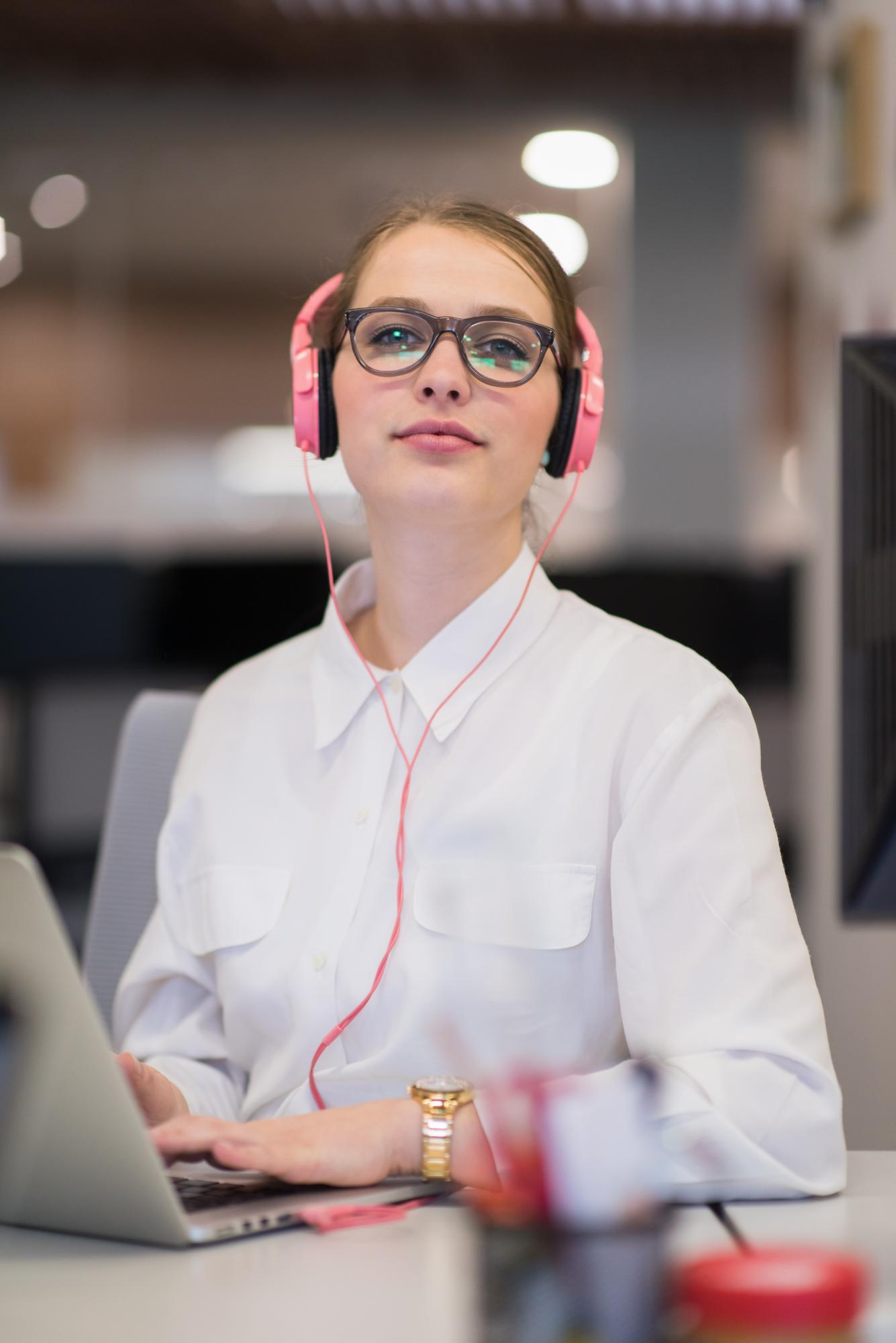 Portrait of support specialist